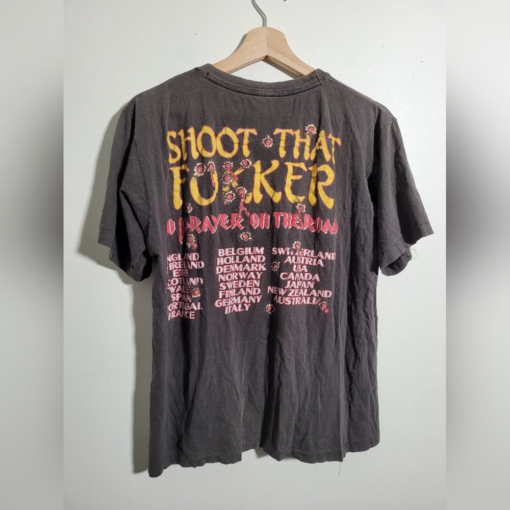 123. 1990 Iron Maiden tour tee - Picture 5 of 9